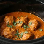 Crockpot Butter Chicken slow cooker creamy tomato sauce